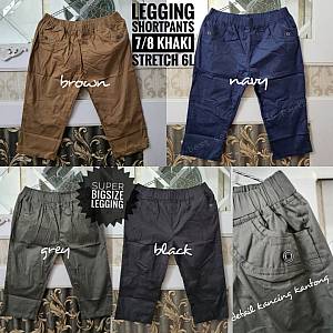 Legging Shortpants 7-8 Khaki Stretch 6L