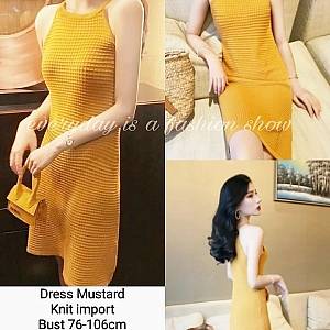 Pm dress mustard
