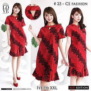 Dress batik 23