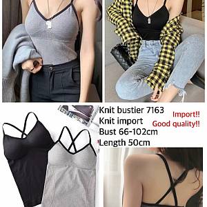 Pm knit bustier 7163