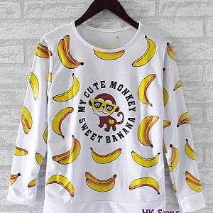 Sweater My Cute Monket Banana