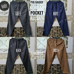Pjg Baggy Cordoray Korean Pocket Allsize